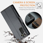 CaseMe 023 Butterfly Buckle Litchi Texture RFID Anti-theft Leather Phone Case, For Samsung Galaxy S21 FE 5G, For Samsung Galaxy A72, For Samsung Galaxy A53, For Samsung Galaxy S21 5G
