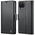 CaseMe 023 Butterfly Buckle Litchi Texture RFID Anti-theft Leather Phone Case, For Samsung Galaxy A12 5G, For Samsung Galaxy A13 4G/5G/A04s/A04/M13 5G, For Samsung Galaxy S20 FE, For Samsung Galaxy A23 For Samsung Galaxy A12 5G Black