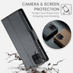 CaseMe 023 Butterfly Buckle Litchi Texture RFID Anti-theft Leather Phone Case, For Samsung Galaxy A12 5G, For Samsung Galaxy A13 4G/5G/A04s/A04/M13 5G, For Samsung Galaxy S20 FE, For Samsung Galaxy A23