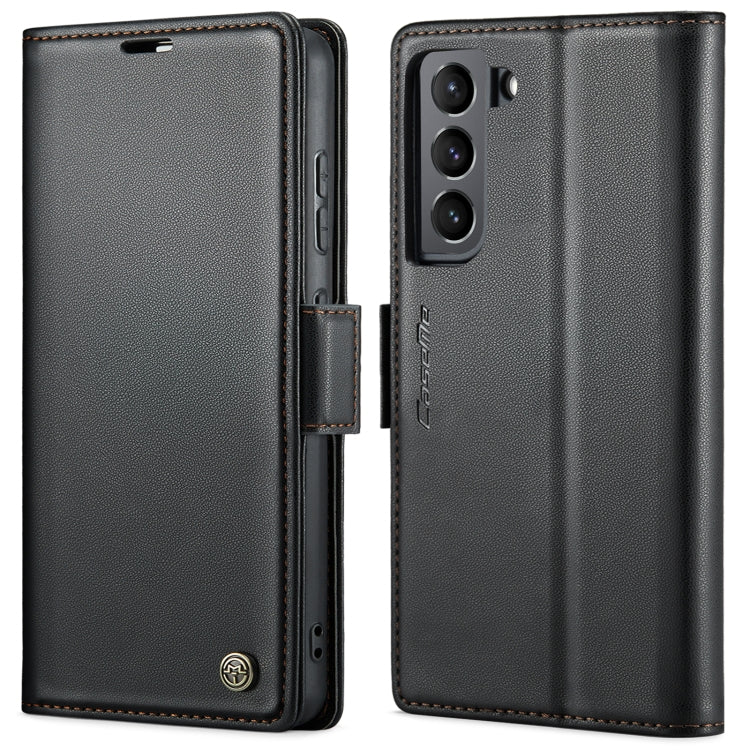 CaseMe 023 Butterfly Buckle Litchi Texture RFID Anti-theft Leather Phone Case, For Samsung Galaxy S21+ 5G, For Samsung Galaxy S21 Ultra 5G, For Samsung Galaxy Note20 Ultra, For Samsung Galaxy S20 Ultra For Samsung Galaxy S21+ 5G Black