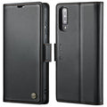 CaseMe 023 Butterfly Buckle Litchi Texture RFID Anti-theft Leather Phone Case, For Samsung Galaxy A70/A70s, For Samsung Galaxy A20/A30/M10s, For Samsung Galaxy A30s / A50s / A50, For Samsung Galaxy Note10+ For Samsung Galaxy A70 A70s Black