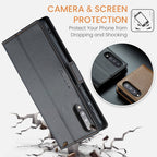 CaseMe 023 Butterfly Buckle Litchi Texture RFID Anti-theft Leather Phone Case, For Samsung Galaxy A70/A70s, For Samsung Galaxy A20/A30/M10s, For Samsung Galaxy A30s / A50s / A50, For Samsung Galaxy Note10+