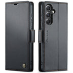 CaseMe 023 Butterfly Buckle Litchi Texture RFID Anti-theft Leather Phone Case, For Samsung Galaxy S23 FE 5G, For Samsung Galaxy A24 4G, For Samsung Galaxy A14 4G/5G, For Samsung Galaxy A34 5G