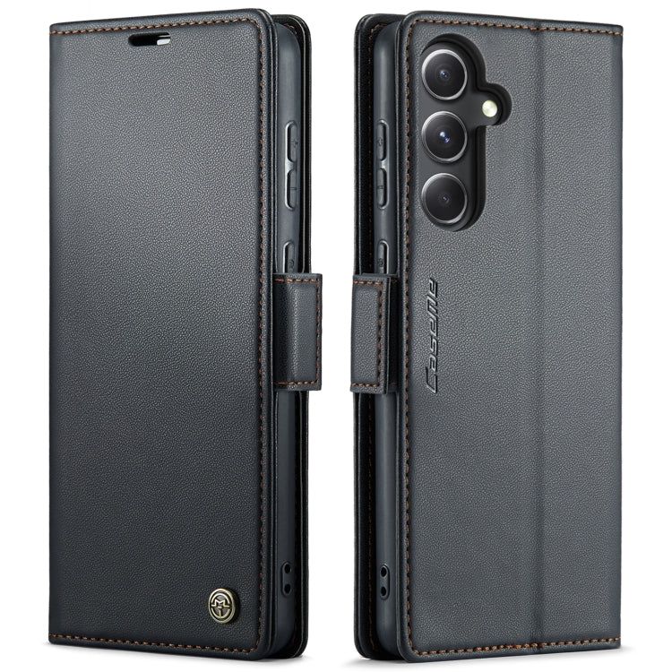 CaseMe 023 Butterfly Buckle Litchi Texture RFID Anti-theft Leather Phone Case, For Samsung Galaxy S23 FE 5G, For Samsung Galaxy A24 4G, For Samsung Galaxy A14 4G/5G, For Samsung Galaxy A34 5G