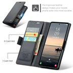 CaseMe 023 Butterfly Buckle Litchi Texture RFID Anti-theft Leather Phone Case, For Samsung Galaxy S23 FE 5G, For Samsung Galaxy A24 4G, For Samsung Galaxy A14 4G/5G, For Samsung Galaxy A34 5G