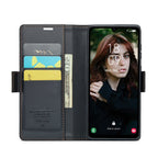 CaseMe 023 Butterfly Buckle Litchi Texture RFID Anti-theft Leather Phone Case, For Samsung Galaxy A15 4G/5G, For Samsung Galaxy A55, For Samsung Galaxy A35 5G, For Samsung Galaxy S24 Ultra