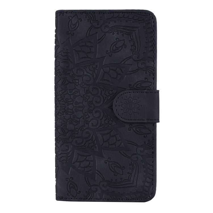 Embossed Sunflower Pattern Horizontal Flip PU Leather Case with Holder & Card Slots & Wallet & Lanyard – Lanyard, Card Slot, Flip, For Xiaomi Redmi Note 9 Pro Max, For Xiaomi Mi CC9 Pro / Mi Note 10 / Mi Note 10 Pro, For Huawei Mate 30 Pro