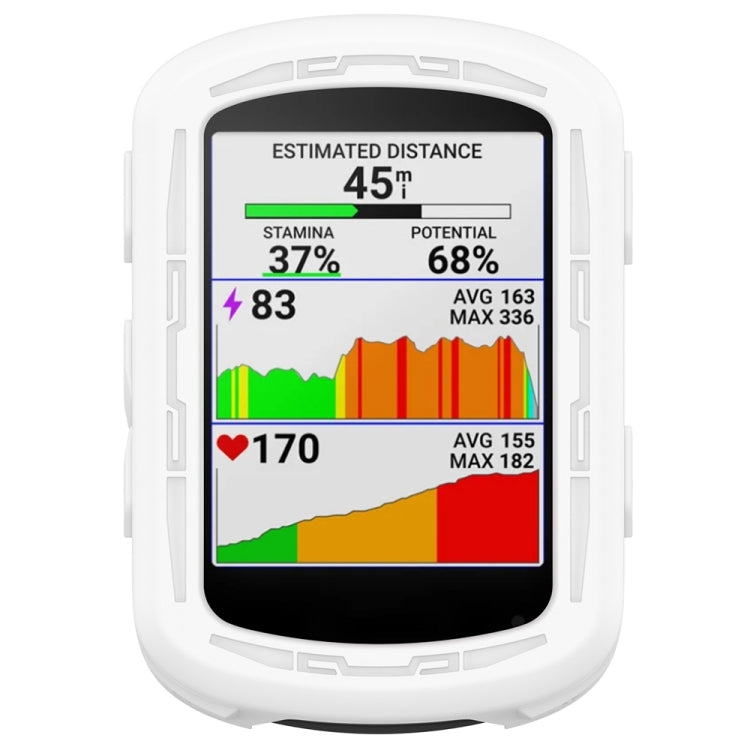 Protective Case – Silicone (Garmin Edge 840) For Garmin Edge 840 Edge 540 White