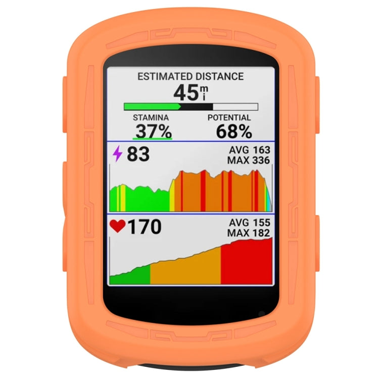 Protective Case – Silicone (Garmin Edge 840) For Garmin Edge 840 Edge 540 Orange