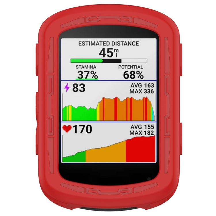 Protective Case – Silicone (Garmin Edge 840) For Garmin Edge 840 Edge 540 Red