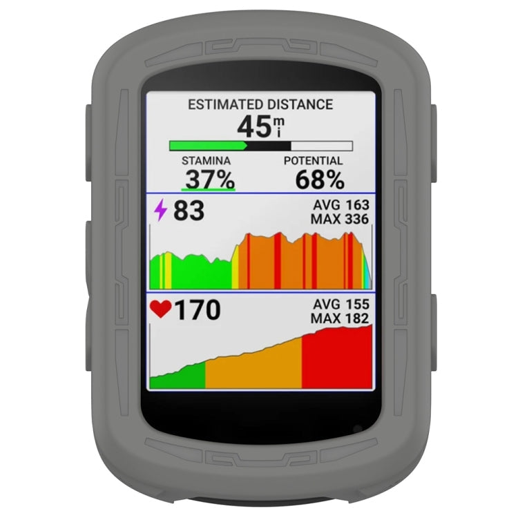 Protective Case – Silicone (Garmin Edge 840) For Garmin Edge 840 Edge 540 Dark Grey