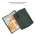 Retro Magnetic Side Window View Leather Smart Phone Case – Magnetic, Leather, For Huawei Mate X3