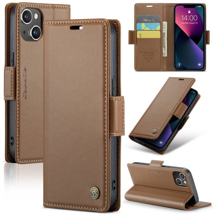 Phone Case – Leather (iPhone 15 Pro Max) For iPhone 14 Plus Brown