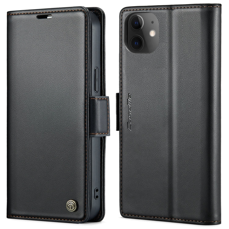 Phone Case – Leather (iPhone 12) #2 For iPhone 12 12 Pro Black