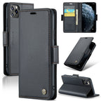 Phone Case – Leather (iPhone 11 Pro) #2 For iPhone 11 Pro Black