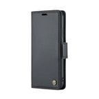 CaseMe 023 Butterfly Buckle Litchi Texture RFID Anti-theft Leather Phone Case – Card Slot, Leather, TPU, For iPhone XR, For iPhone SE 2022/SE 2020/6/7/8, For iPhone 6 Plus/7 Plus/8 Plus