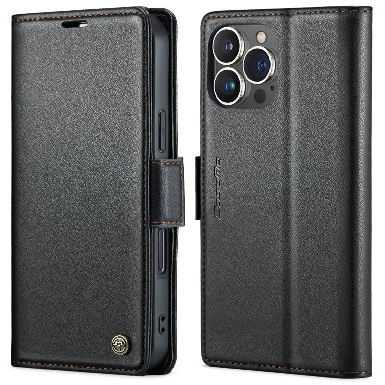 Phone Case – Leather (iPhone 15 Pro Max) For iPhone 15 Pro Max Black