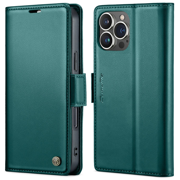 Phone Case – Leather (iPhone 15 Pro Max) For iPhone 15 Pro Max Pearly Blue