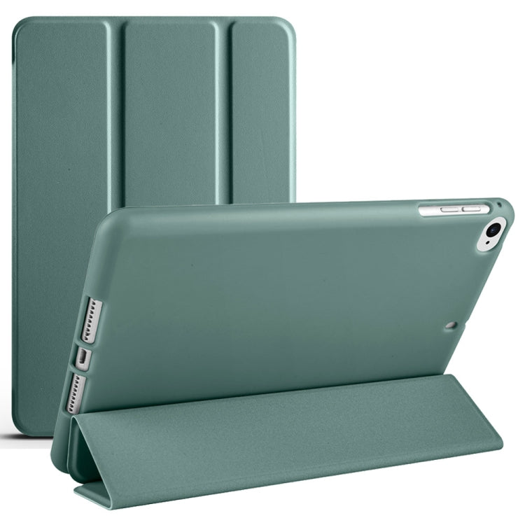 Tablet Case – Leather, Foldable (iPad mini 5) For iPad 9.7 2018 2017 Air 2 Air Deep Green