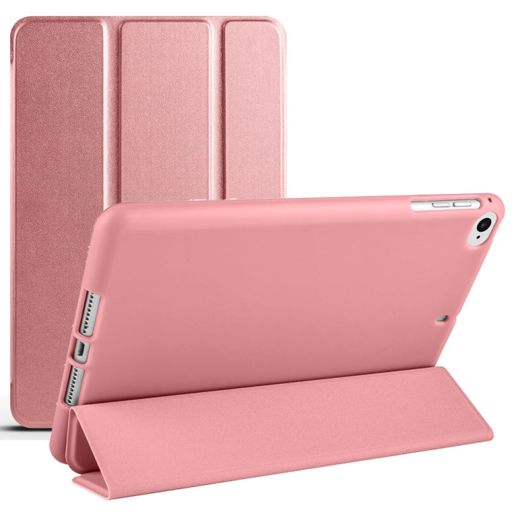 Tablet Case – Leather, Foldable (iPad mini 5) For iPad 9.7 2018 2017 Air 2 Air Rose Gold
