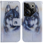 Coloured Drawing Flip Leather Phone Case – Card Slot, Kickstand, Flip, For Tecno Camon 20 Premier 5G, For Tecno Camon 20 Pro 5G