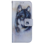 Coloured Drawing Flip Leather Phone Case – Card Slot, Kickstand, Flip, For Tecno Camon 30S / Camon 30S Pro, For Tecno Spark 30C