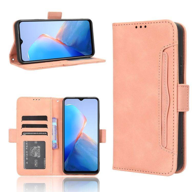 Skin Feel Calf Texture Card Slots Leather Phone Case – Card Slot, Leather, TPU, For Tecno Camon 20 Premier 5G, For Tecno Camon 20 Pro 5G, For Tecno Camon 20 Pro