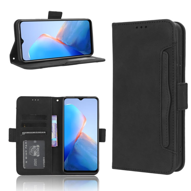 Skin Feel Calf Texture Card Slots Leather Phone Case – Card Slot, Leather, TPU, For Tecno Camon 20 Premier 5G, For Tecno Camon 20 Pro 5G, For Tecno Camon 20 Pro