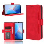 Skin Feel Calf Texture Card Slots Leather Phone Case – Card Slot, Leather, TPU, For Tecno Camon 20 Premier 5G, For Tecno Camon 20 Pro 5G, For Tecno Camon 20 Pro