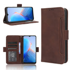 Skin Feel Calf Texture Card Slots Leather Phone Case – Card Slot, Leather, TPU, For Tecno Camon 20 Premier 5G, For Tecno Camon 20 Pro 5G, For Tecno Camon 20 Pro