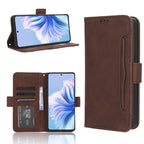 Skin Feel Calf Texture Card Slots Leather Phone Case – Card Slot, Leather, TPU, For Tecno Camon 20 Premier 5G, For Tecno Camon 20 Pro 5G, For Tecno Camon 20 Pro
