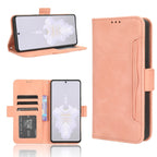 Skin Feel Calf Texture Card Slots Leather Phone Case – Card Slot, Leather, TPU, For Tecno Camon 20 Premier 5G, For Tecno Camon 20 Pro 5G, For Tecno Camon 20 Pro