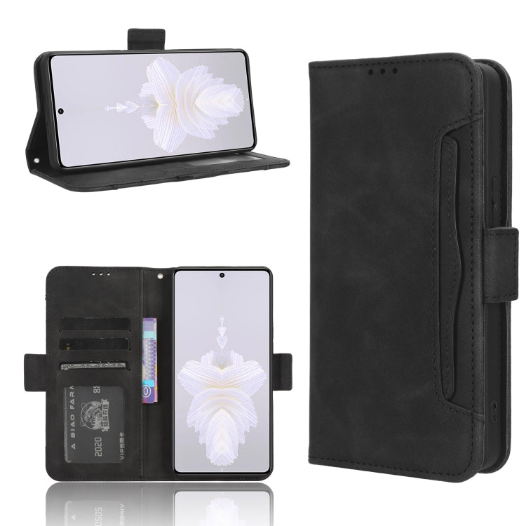 Skin Feel Calf Texture Card Slots Leather Phone Case – Card Slot, Leather, TPU, For Tecno Camon 20 Premier 5G, For Tecno Camon 20 Pro 5G, For Tecno Camon 20 Pro