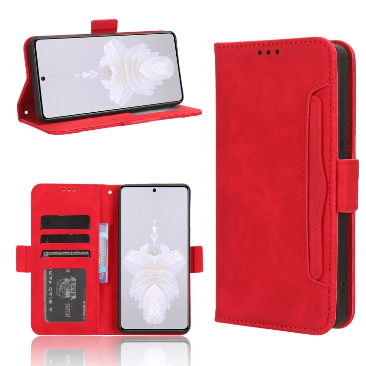 Skin Feel Calf Texture Card Slots Leather Phone Case – Card Slot, Leather, TPU, For Tecno Camon 20 Premier 5G, For Tecno Camon 20 Pro 5G, For Tecno Camon 20 Pro