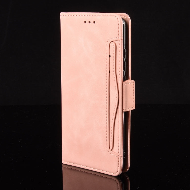 Skin Feel Calf Texture Card Slots Leather Phone Case – Card Slot, Leather, TPU, For Tecno Pova 6 Pro 5G, For Tecno Spark 20 Pro+ 4G KJ7, For Tecno Spark 20 Pro 4G KJ6, For Tecno Spark Go 2024 / Spark 20C