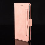 Skin Feel Calf Texture Card Slots Leather Phone Case – Card Slot, Leather, TPU, For Tecno Pova 6 Pro 5G, For Tecno Spark 20 Pro+ 4G KJ7, For Tecno Spark 20 Pro 4G KJ6, For Tecno Spark Go 2024 / Spark 20C