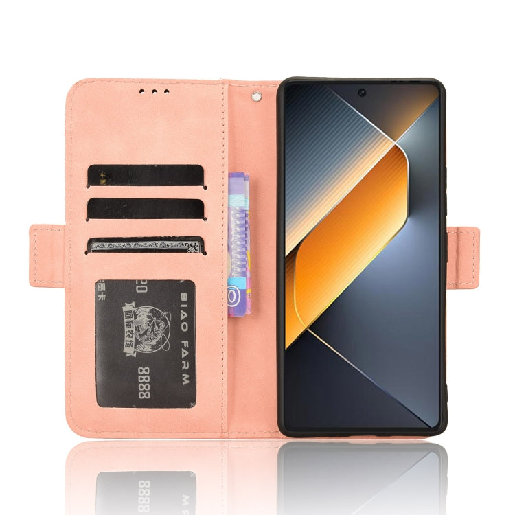 Skin Feel Calf Texture Card Slots Leather Phone Case – Card Slot, Leather, TPU, For Tecno Pova 6 Pro 5G, For Tecno Spark 20 Pro+ 4G KJ7, For Tecno Spark 20 Pro 4G KJ6, For Tecno Spark Go 2024 / Spark 20C