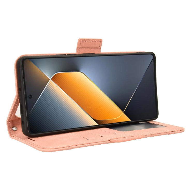 Skin Feel Calf Texture Card Slots Leather Phone Case – Card Slot, Leather, TPU, For Tecno Pova 6 Pro 5G, For Tecno Spark 20 Pro+ 4G KJ7, For Tecno Spark 20 Pro 4G KJ6, For Tecno Spark Go 2024 / Spark 20C