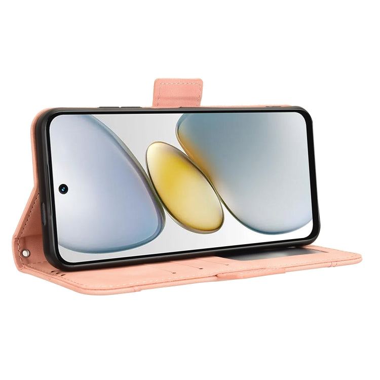 Skin Feel Calf Texture Card Slots Leather Phone Case – Card Slot, Leather, TPU, For Tecno Spark Go 1 / Pop 9 / Spark Go 2025, For Tecno Spark 30C 4G, For Tecno Spark 20 Pro 5G, For Tecno Camon 30 Premier 5G