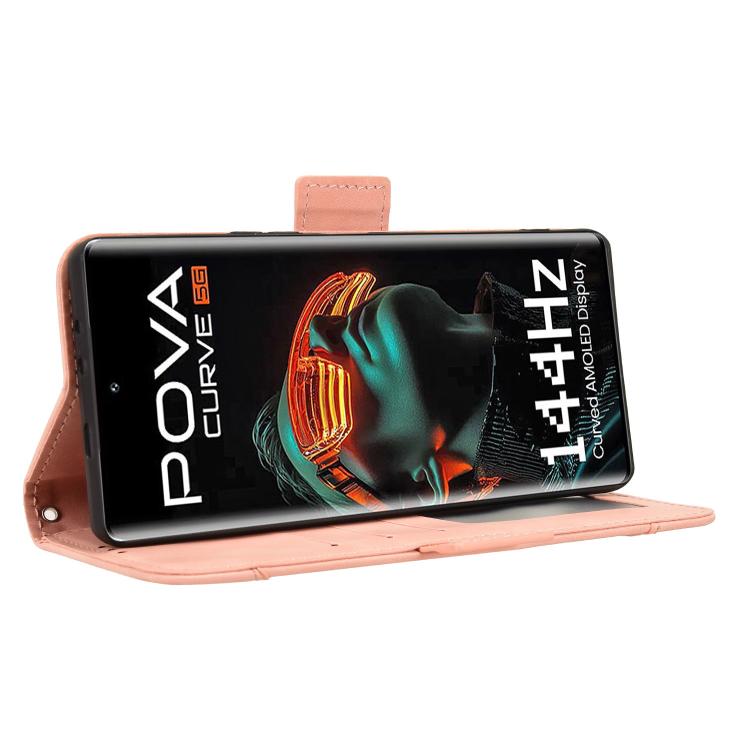 Skin Feel Calf Texture Card Slots Leather Phone Case – Card Slot, Leather, TPU, For Tecno Pova Curve 5G, For Tecno Camon 40 Pro 4G / 5G, For Tecno Camon 40 Premier 5G, For Tecno Camon 40 4G