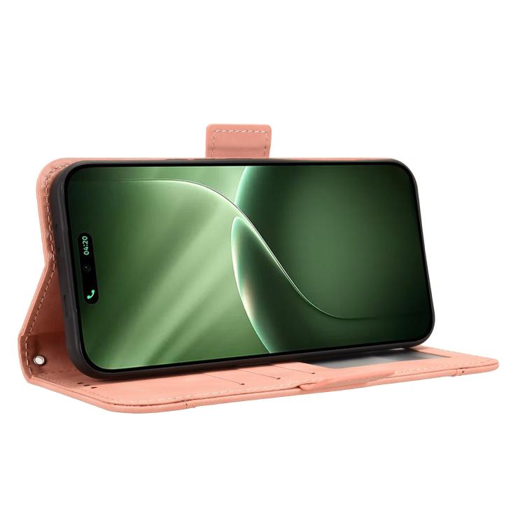 Skin Feel Calf Texture Card Slots Leather Phone Case – Card Slot, Leather, TPU, For Tecno Camon 50 4G, For Tenco Spark Go 3, For Tecno Spark Slim, For Tecno Spark 40C