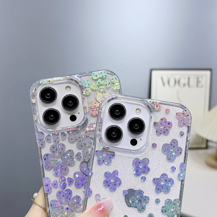 Little Star Series Glitter Powder TPU Phone Case, For iPhone 14, For...