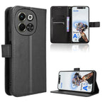Diamond Texture Leather Phone Case – Card Slot, Flip, Leather, For Tecno Camon 30S 4G / 30S Pro 4G, For Tecno Pova 6 Neo 5G / Spark 30 5G, For Tecno Spark 30 Pro 4G, For Tecno Spark 30 4G