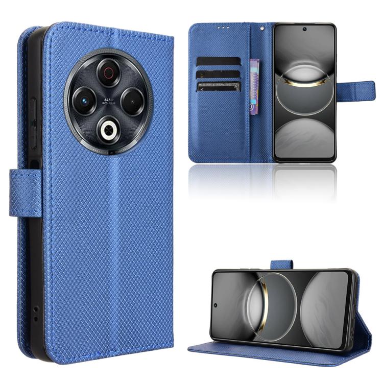 Diamond Texture Leather Phone Case – Card Slot, Flip, Leather, For Tecno Camon 30S 4G / 30S Pro 4G, For Tecno Pova 6 Neo 5G / Spark 30 5G, For Tecno Spark 30 Pro 4G, For Tecno Spark 30 4G