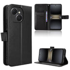 Diamond Texture Leather Phone Case – Card Slot, Flip, Leather, For Tecno Camon 50 4G, For Tenco Spark Go 3, For Tecno Spark Slim, For Tecno Spark 40C