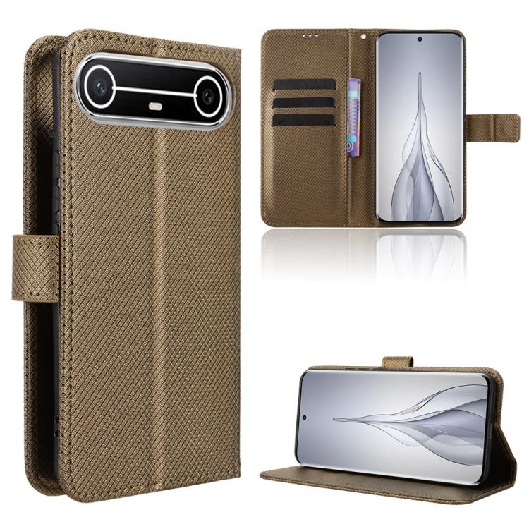Diamond Texture Leather Phone Case – Card Slot, Flip, Leather, For Tecno Camon 50 4G, For Tenco Spark Go 3, For Tecno Spark Slim, For Tecno Spark 40C