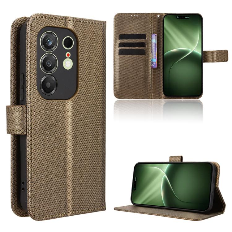 Diamond Texture Leather Phone Case – Card Slot, Flip, Leather, For Tecno Camon 50 4G, For Tenco Spark Go 3, For Tecno Spark Slim, For Tecno Spark 40C