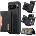 DG.MING M2 Series 3-Fold Multi Card Bag + Magnetic Phone Case – Magnetic, Card Slot, Leather, For Google Pixel 10 Pro XL, For Google Pixel 10 / 10 Pro, For Google Pixel 9a, For Google Pixel 9 Pro XL