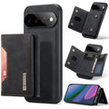 DG.MING M2 Series 3-Fold Multi Card Bag + Magnetic Phone Case – Magnetic, Card Slot, Leather, For Google Pixel 11 Pro XL, For Google Pixel 11, For Google Pixel 11 Pro, For Google Pixel 10a