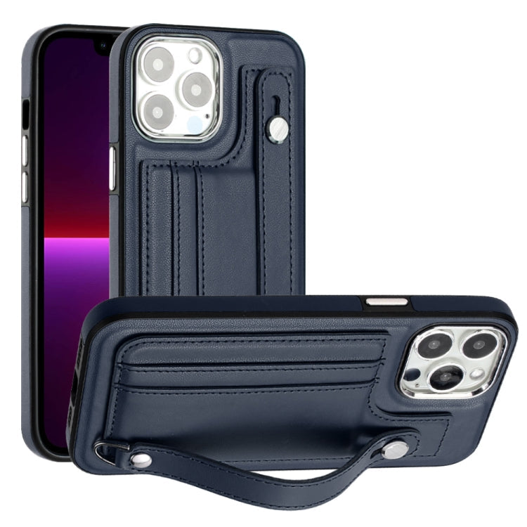 Phone Case – Shockproof, Leather (iPhone 15 Pro Max) For iPhone 15 Pro Max Blue